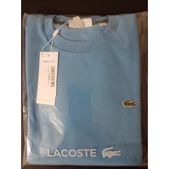 Lacoste Men's Organic Brushed Cotton Sweatshirt Argentine S - Picture 2 of 3
